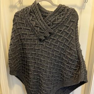 Merino Wool Poncho